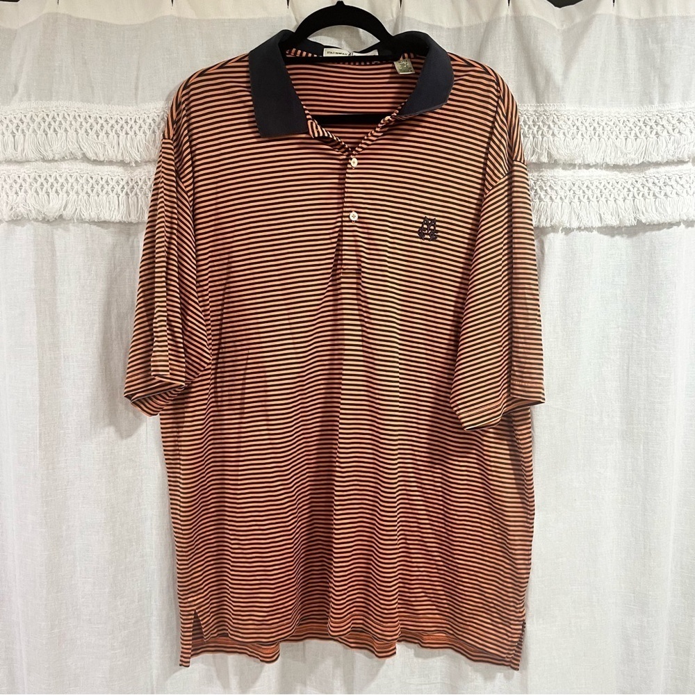 Fairway & Greene Men’s Vintage Striped Golf Polo